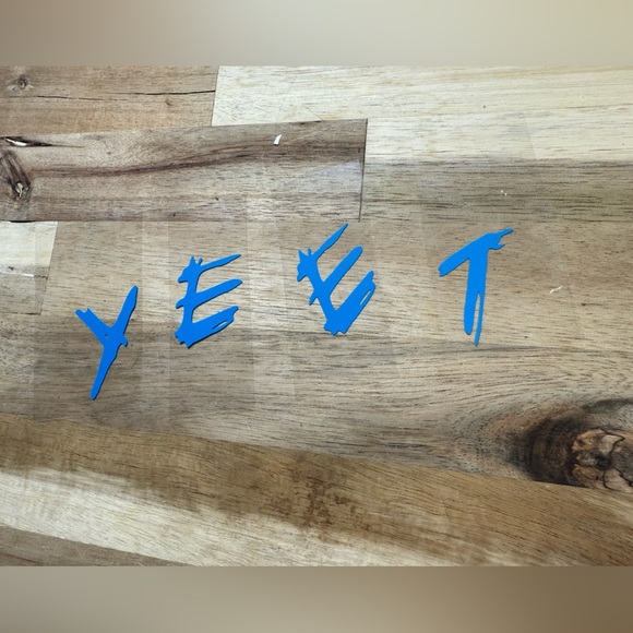 [WWE] Yeet Glasses Decal Stickers - Picture 4 of 4